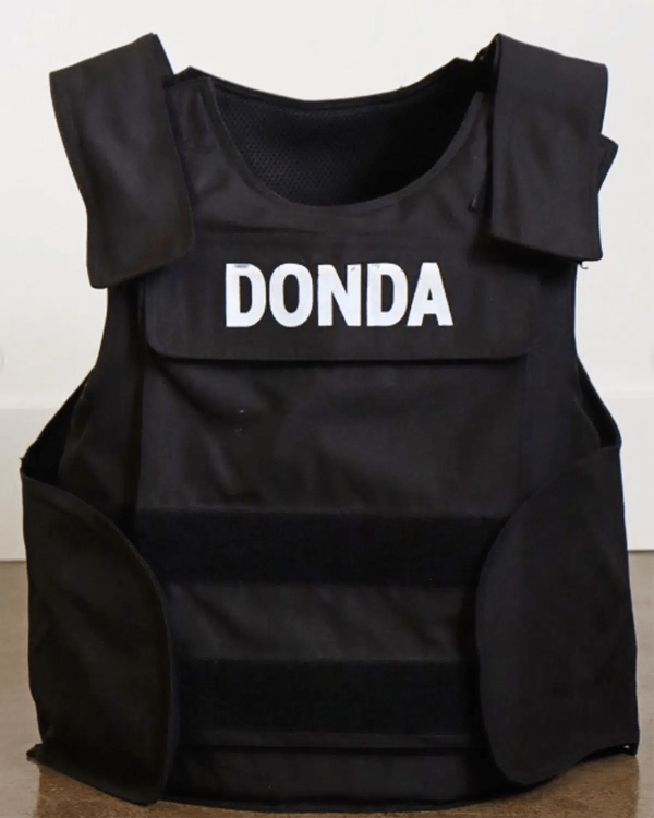 Kanye Yeezy DONDA Black Cotton Vest