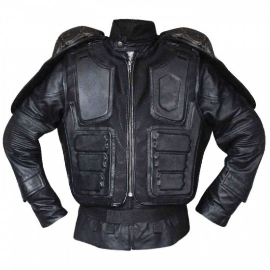 Karl Urban Judge Dredd Leather Jacket