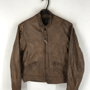 Kawasaki Rider Vintage Racers Leather Jacket