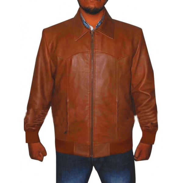 Kevin Costner 3 Days To Kill Classic Leather Jacket