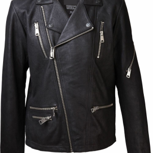 Kill City Perfect Black Leather Jacket