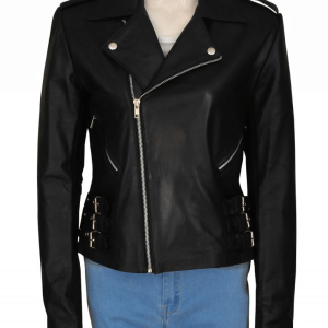 Kim Kardashian Leather Jacket