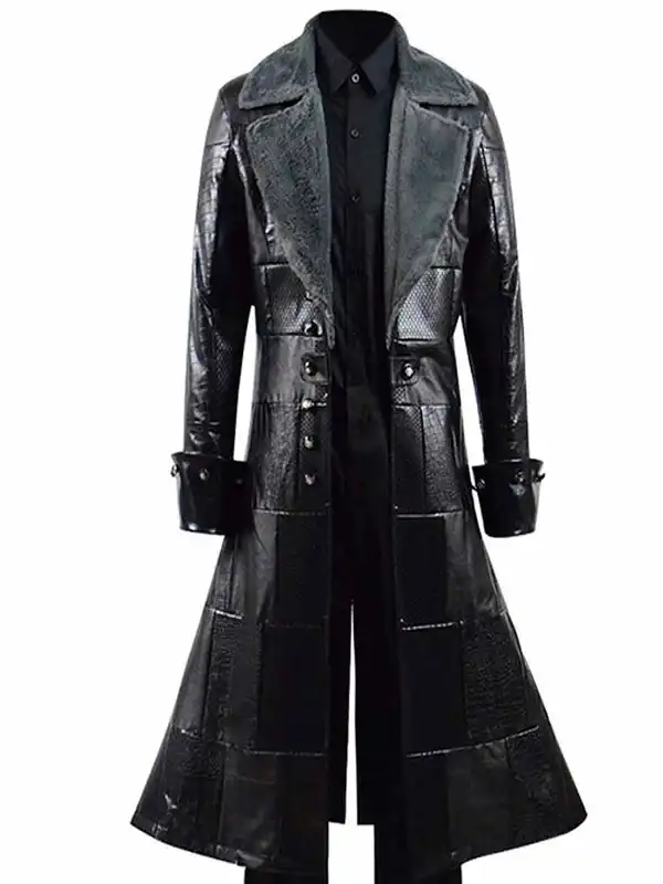 Kingdom Hearts Iii Sora Black Leather Coat