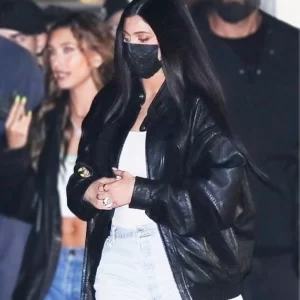 Kylie Jenner Coachella Leather Jacket
