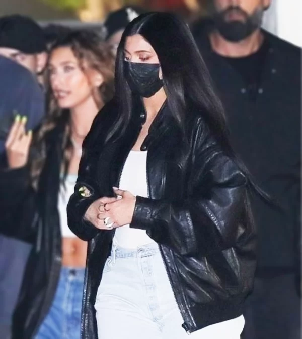Kylie Jenner Coachella Leather Jacket