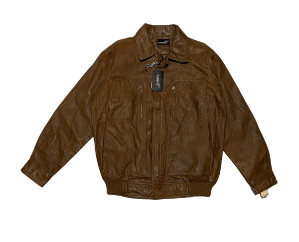 L.Kihin9 Brown Biker Leather Jacket