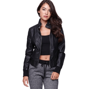 La Hearts Vegan Pacsun Leather Jacket