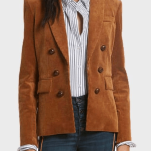Lauren German Tv Series Lucifer Chloe Decker Suede Blazer
