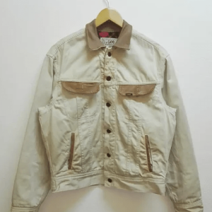 Lee Raiders Vintage Beige Cotton Jacket