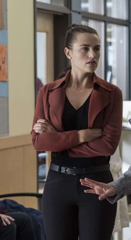 Lena Luthor TV Series Supergirl Cropped Katie Mcgrath Cotton Jacket