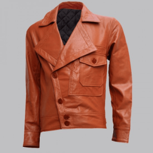 Leonardo Dicaprio Biker Leather Jacket