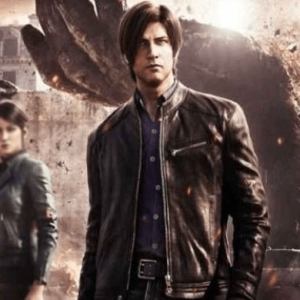 Leon Kennedy Resident Evil Infinite Darkness Leather Jacket