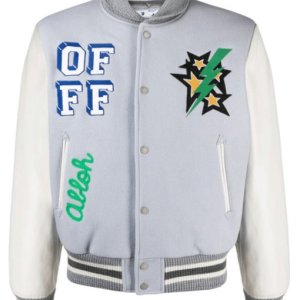 Lil Durk Off Bomber Wool Jacket