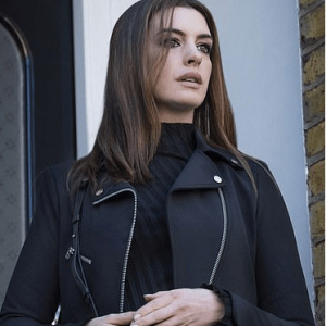 Locked Down 2021 Anne Hathaway Leather Jacket