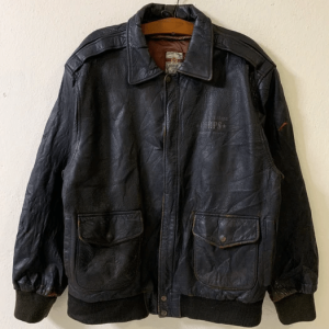 Looney Tunes L.T. Air Corps Bomber Leather Jacket