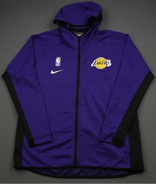 Los Angeles Nba Lakers Warm-up Satin Jacket