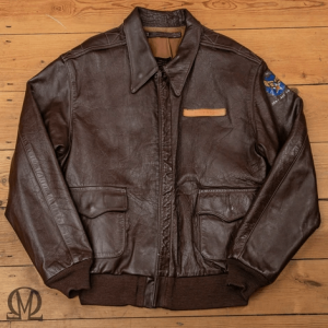Lost Worlds Ww2 J.a. Dubow Usaaf A-2 Flight Leather Jacket