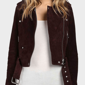 Lyrica Okano Runaways Nico Minoru Suede Leather Jacket