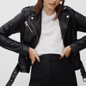 Mackage Pebbled Leather Jacket