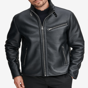 Macys Classic Leather Jacket
