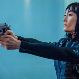 Maggie Q The Protege Anna Leather Jacket