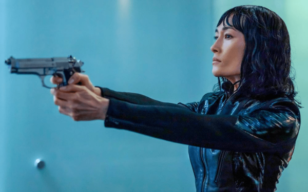 Maggie Q The Protege Anna Leather Jacket