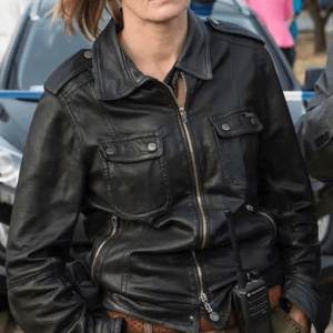 Malgorzata Plagues Of Breslau Helena Rus Leather Jacket