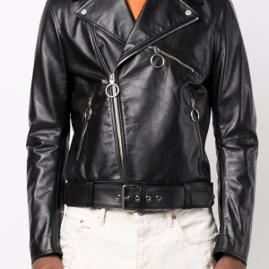 Marker Cafe Racer Leather Jacket
