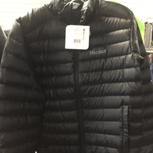 Marmot Wonton Black Bikers Leather Jacket