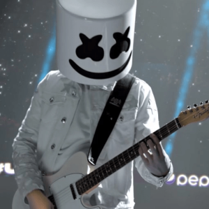 Marshmello 2021 Uefa Final White Cotton Jacket