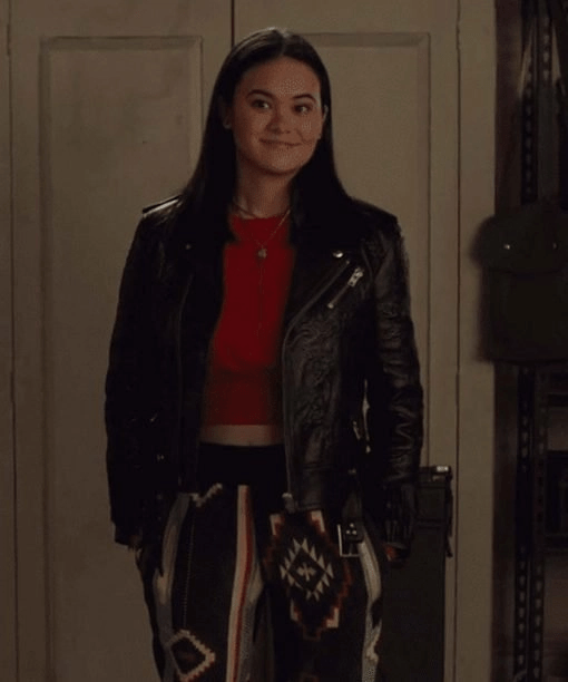 Martina Ortiz-Luis Wynonna Earp Black Motorcycle Leather Jacket