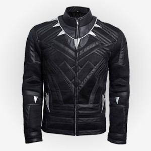 Marvel Avengers Black Panther Leather Jacket