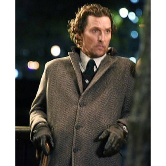 Matthew Mcconaughey The Gentlemen Grey Coat