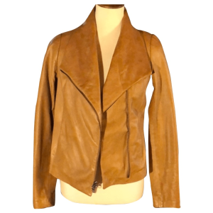 Melinda Monroe Virgin River Brown Leather Jacket