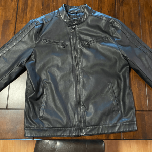 Men's Point Zero Motorcycle Leather Jacket