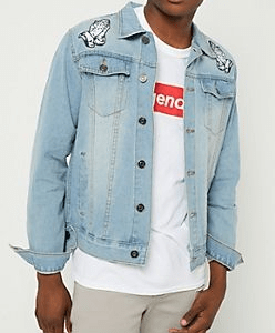 Men's Rue21 Blessed Denim Jacket