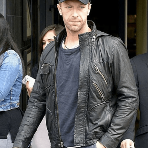 Men's Stylish Chris Martin Leather Jacket