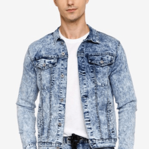 Men's Zalora Acid Wash Denim Jacket
