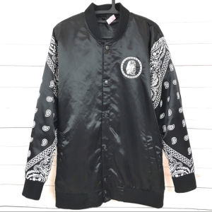 Men's “kingin” Last Kings Black Certain Jacket