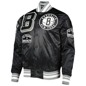 Men'ss Brooklyn Nets Pro Standard Brooklyn Satin Jacket