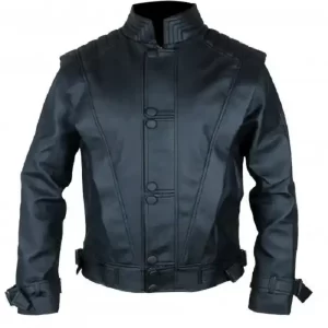Michael Jackson Thriller Black Leather Jacket