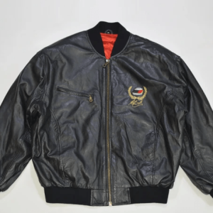 Michael Schumacher By JCC Bomber Racing Leather Jacket