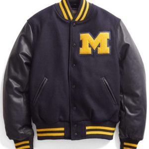 Michigan Letterman Varsity Wool Jacket