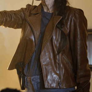 Midnight In The Switchgrass Rebecca Lombardi Leather Jacket