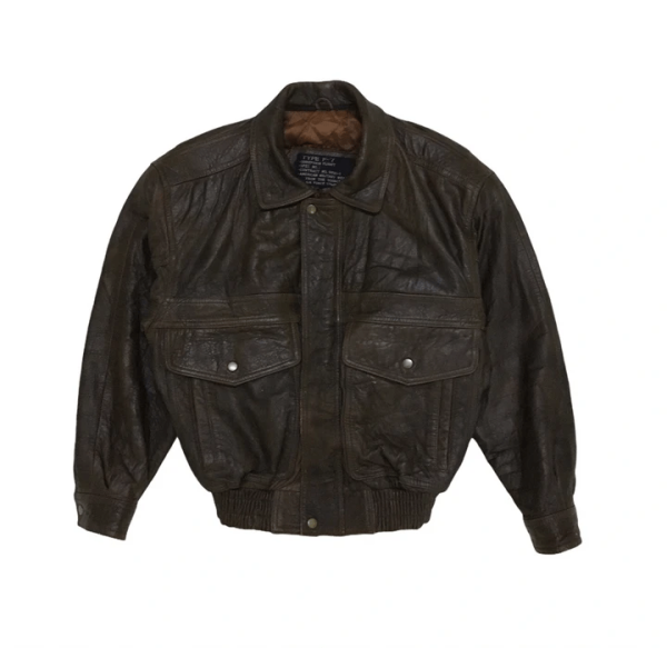 Military US Air Force Flight Type F-7 Leather Jacket