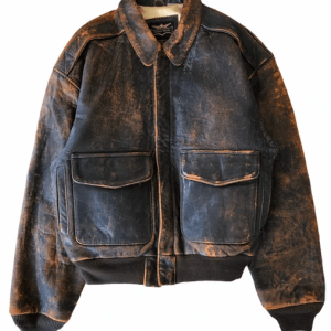 Military US Air Force Human Bieng Glenn Miller's Leather Jacket