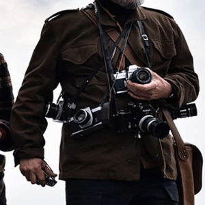 Minamata W Eugene Smith Leather Jacket