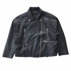 Minimal Studio Rider Biker Leather Jacket