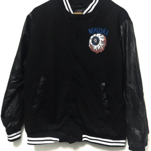 Mishka Mnwka Varsity Satin Jacket
