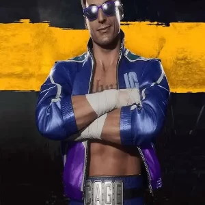 Mortal Kombat 11 Johnny Cage Blue Jacket